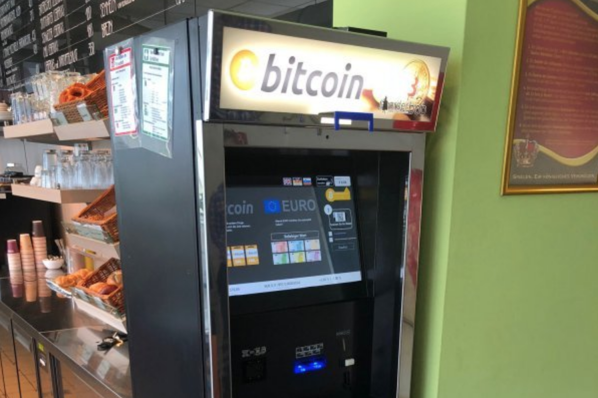 Es ist soweit: In Deutschland steht der erste Bitcoin-ATM. Video