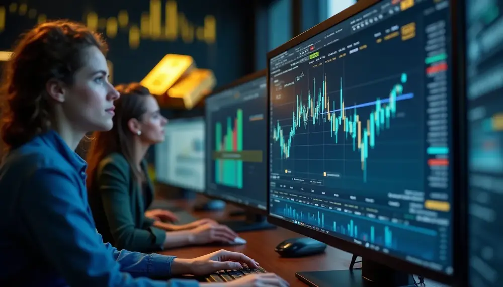 Bitcoin steigt stark, Gold fällt: Anleger setzen auf digitale Vermögenswerte