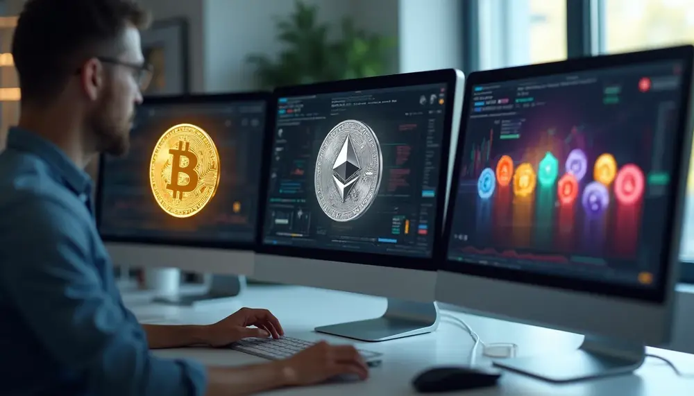 Krypto-Markt im Fokus: Bitcoin stabil, Ethereum schwächelt, Altcoins mit Bewegung
