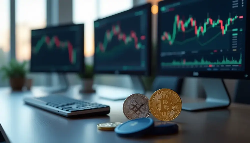 Kryptomärkte unter Druck: Bitcoin, Ethereum und XRP vor Powells Rede im Abwärtstrend