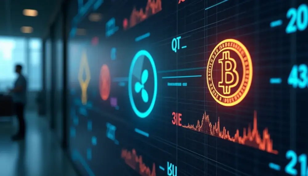 Kryptomarkt unter Druck: Bitcoin, Ethereum und Ripple verzeichnen Kursverluste
