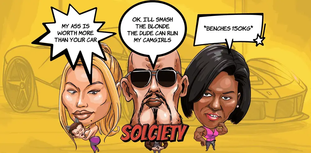 Degens Ape am Morgen des Wahltags in den USA: Society Listed am 5. November